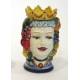 Testa di moro modello regina ( Caltagirone ) con frutta