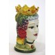 Testa di moro modello regina ( Caltagirone ) con frutta
