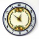 Orologio con numeri a rilievo decoro 