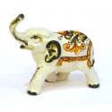 Elefante seconda misura decoro palmetta