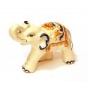 Elefante seconda misura decoro ventaglio