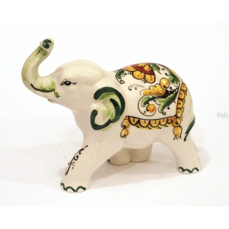 Elefante terza misura decoro ventaglio