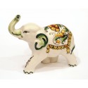 Elefante terza misura decoro ventaglio