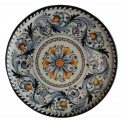 Piatto da parete con decoro - "Ornato Pignetta"