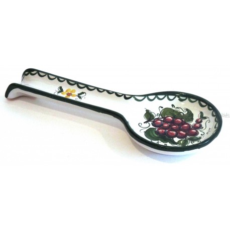 Poggiamestolo con Uva amaranto