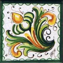 Mattonella in ceramica modello pignetta