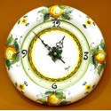 Orologio Sagomato Medio - decoro Limoni