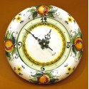 Orologio Sagomato Medio - decoro Melograno