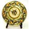 Orologio bombato grande, Decoro Ornato Limoni