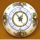 Orologio bombato grande, decoro Melograno e Uva
