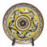 Piatto da parete con decoro - "Ornato/Rosone"