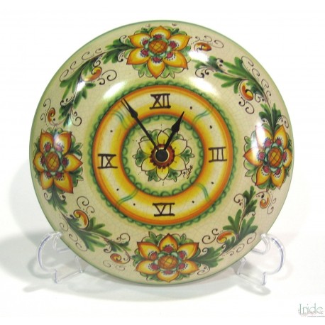 Orologio Bombato Medio decoro rosoni